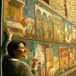 Cervia - Una guida illustra la mostra