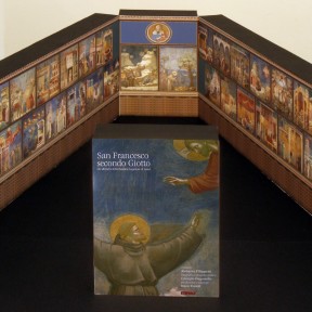 La riproduzione in miniatura della mostra "San Francesco secondo Giotto"