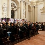 Imola - Il pubblico durante la presentazione della mostra