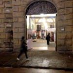 Firenze - L'ingresso della Galleria delle Carrozze