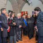 Benevento, inaugurazione - La prima visita, guidata da Paolo Palumbo, presidente dell'Associazione “La Conchiglia”