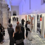 Salerno - L'allestimento nel Tempio di Pomona del Palazzo Arcivescovile