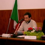 Frosinone, presentazione - L'intervento di don Mario Follega, parroco di Sant'Antonio