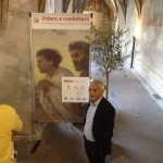 Bolzano - Il primo visitatore: Felix Resch, direttore del conservatorio “C. Monteverdi” che ha sede nell'edificio del convento dei Domenicani