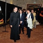 Settimo San Pietro - Don Elenio Abis guida la visita al termine dell'incontro