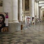 Imperia - L'allestimento nella Basilica Concattedrale di San Maurizio