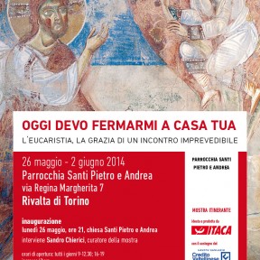 La mostra “Oggi devo fermarmi a casa tua” a Rivalta di Torino