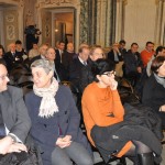 Sondrio, inaugurazione - L'incontro in una delle sale del settecentesco Palazzo Sertoli