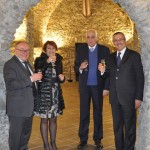 Sondrio, inaugurazione - Il brindisi finale