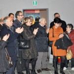 Sondrio, inaugurazione - Applausi al termine della visita