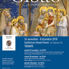 Il Vangelo secondo Giotto a Tradate (VA) - 24 novembre - 8 dicembre 2018